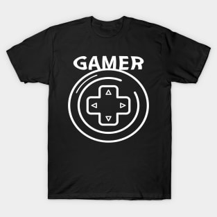 Gamer shirt for players Gambler saying t-shirt T-Shirt